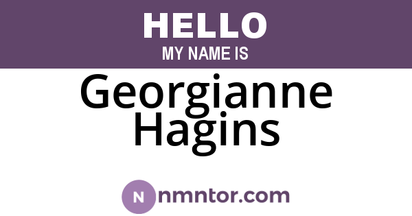 Georgianne Hagins