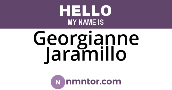 Georgianne Jaramillo
