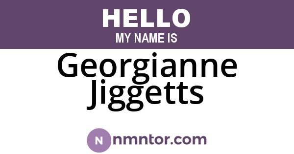 Georgianne Jiggetts