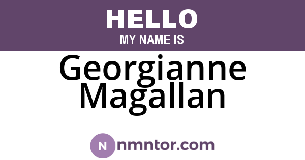 Georgianne Magallan