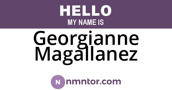 Georgianne Magallanez