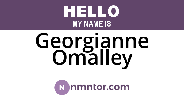 Georgianne Omalley