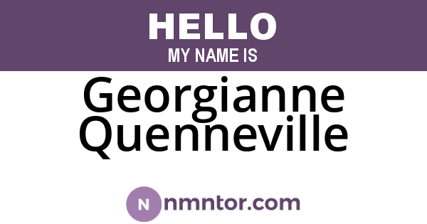 Georgianne Quenneville