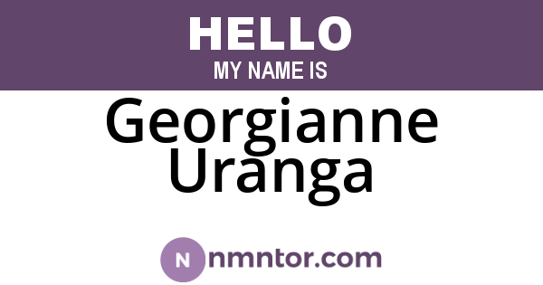 Georgianne Uranga