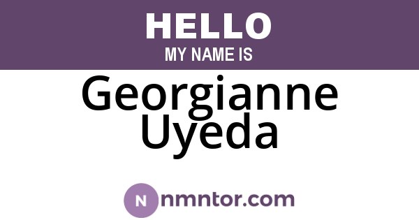 Georgianne Uyeda