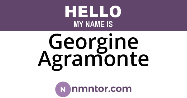 Georgine Agramonte