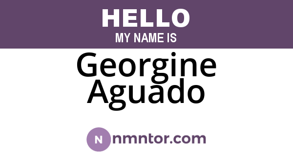 Georgine Aguado