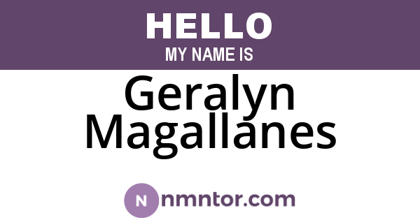 Geralyn Magallanes