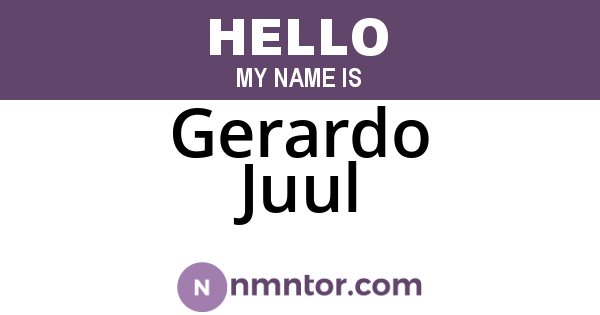 Gerardo Juul