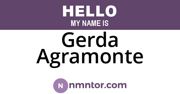 Gerda Agramonte