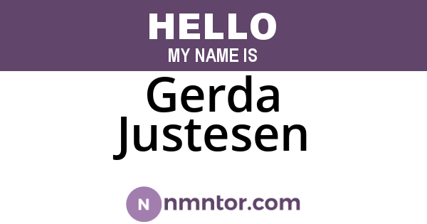 Gerda Justesen