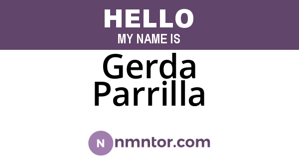Gerda Parrilla