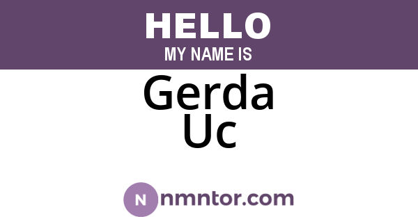 Gerda Uc