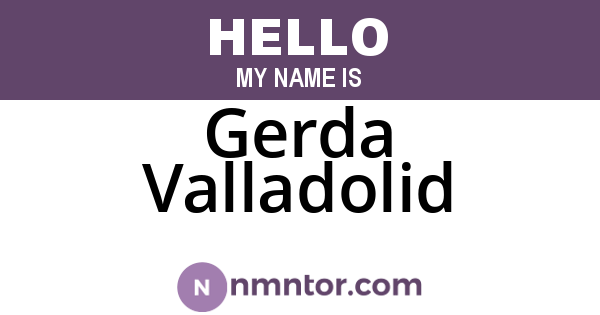 Gerda Valladolid