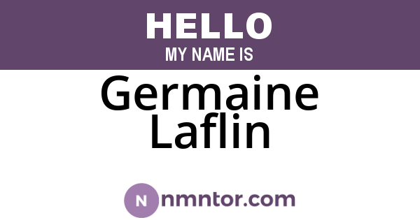 Germaine Laflin