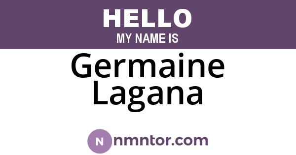 Germaine Lagana
