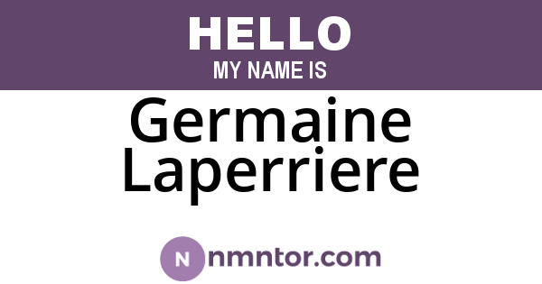 Germaine Laperriere