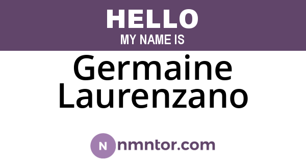 Germaine Laurenzano