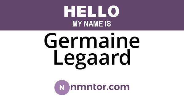 Germaine Legaard
