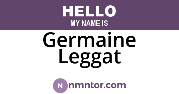 Germaine Leggat