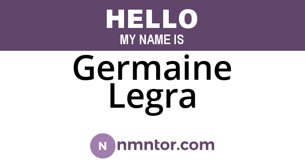 Germaine Legra
