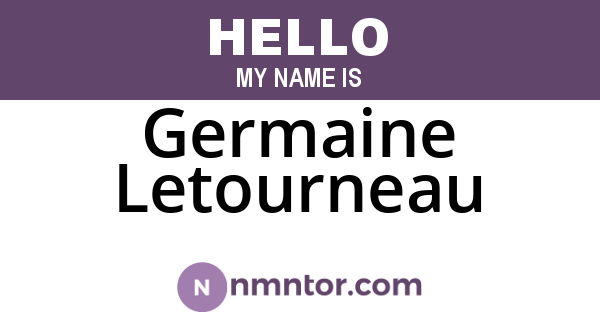 Germaine Letourneau