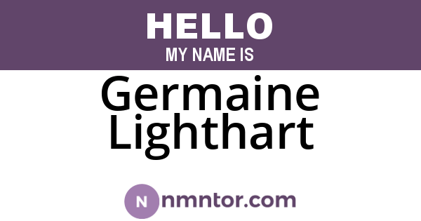 Germaine Lighthart