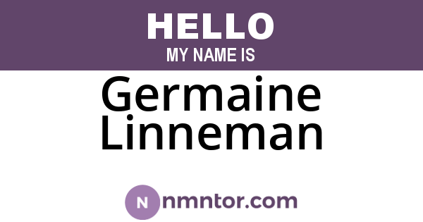 Germaine Linneman