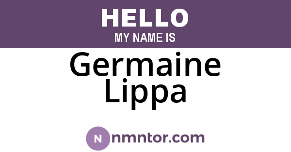 Germaine Lippa
