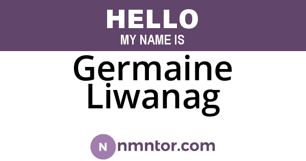 Germaine Liwanag