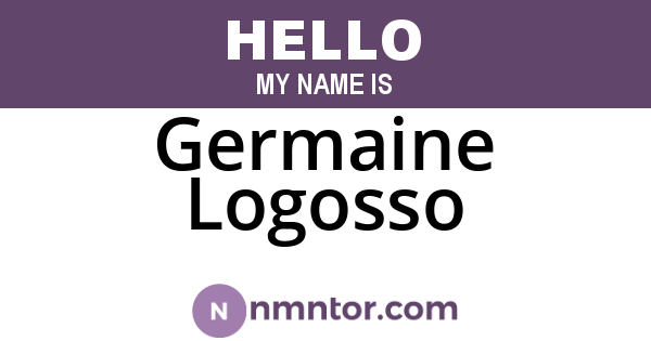 Germaine Logosso