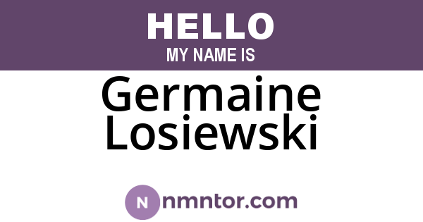 Germaine Losiewski