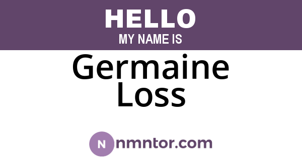 Germaine Loss