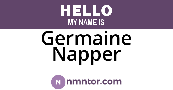 Germaine Napper