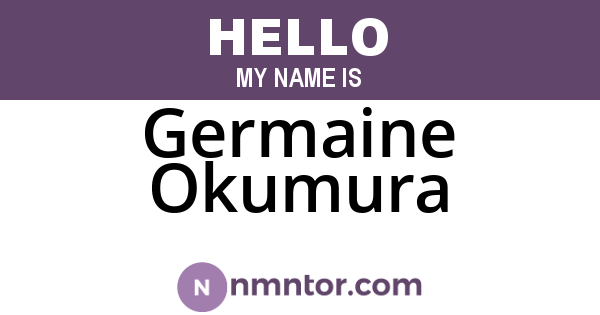 Germaine Okumura