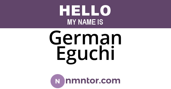 German Eguchi