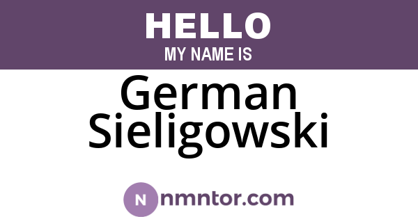 German Sieligowski