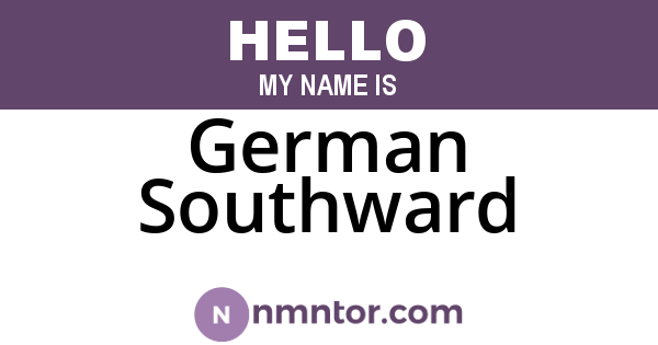German Southward
