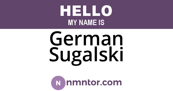 German Sugalski