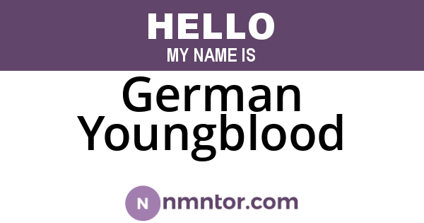 German Youngblood
