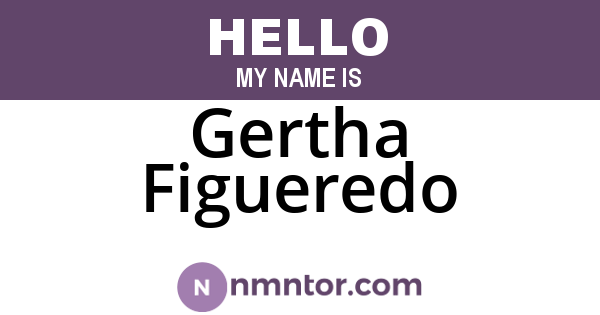 Gertha Figueredo