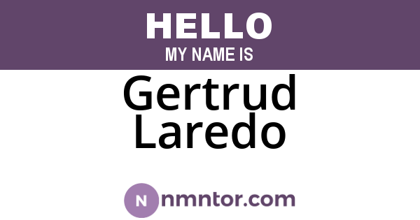 Gertrud Laredo