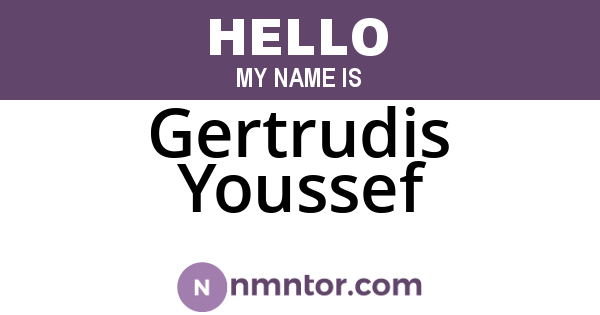 Gertrudis Youssef