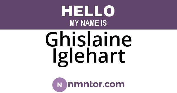 Ghislaine Iglehart