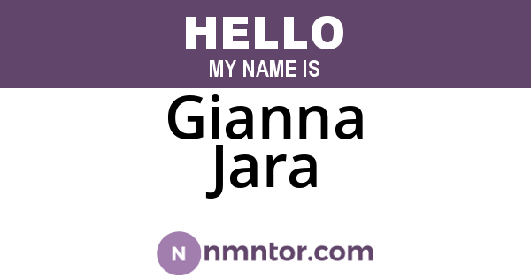 Gianna Jara