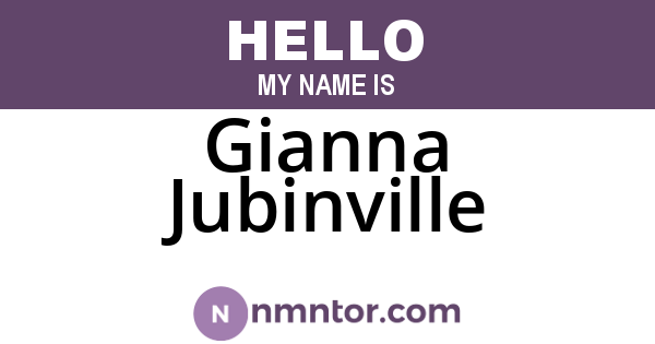 Gianna Jubinville