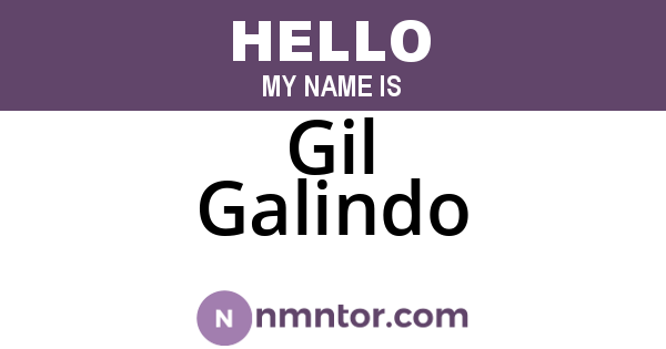 Gil Galindo