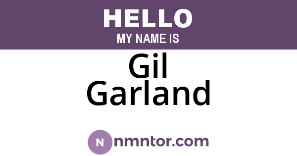 Gil Garland
