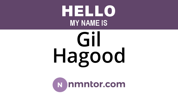 Gil Hagood