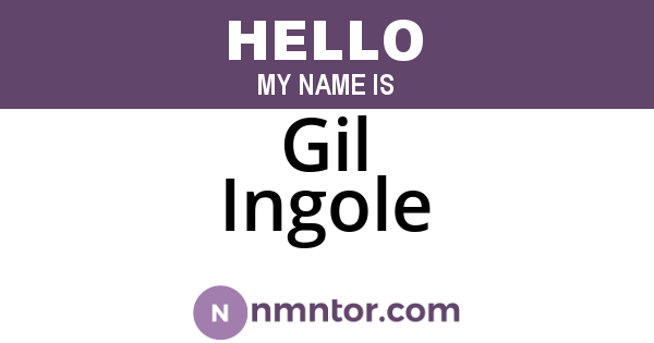 Gil Ingole